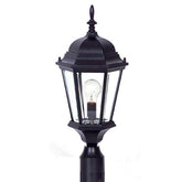 Mercator Lighting Exterior Posts Yarra Exterior Lamp Post Light in Black Lights-For-You MX7391P-BLK 9312699086441